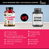 8 - Humming Herbs CoQ10 600mg,  60 capsules 