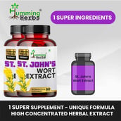 1 - Humming Herbs St. John's Wort Extract,  180 capsules 