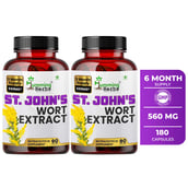 2 - Humming Herbs St. John's Wort Extract,  180 capsules 