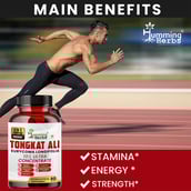 6 - Humming Herbs Tongkat Ali Eurycoma Longifolia,  90 capsules 