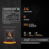 2 - AS-IT-IS Nutrition Creapure,  Unflavoured  0.55 lb 