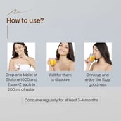 3 - Glutone 1000 & Escor-Z Combo,  Unflavoured & Orange  4 Piece(s)/Pack 