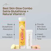 4 - Glutone 1000 & Escor-Z Combo, Unflavoured & Orange 2 Piece(s)/Pack