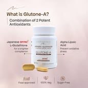 5 - Glutone A Japanese L-Glutathione with Alpha Lipoic Acid,  for Glowing Skin (Pack of 2)  15 tablet(s) 