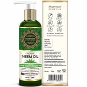 8 - Morpheme Remedies Organic Neem Oil,  120 ml  All Type Hair 