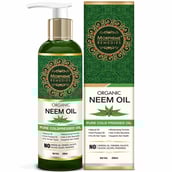 1 - Morpheme Remedies Organic Neem Oil,  200 ml  All Type Hair 