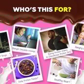 7 - Yogabar High Protein Oats,  350 g  Choco Almond 