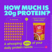 4 - Yogabar High Protein Muesli, 850 g Fruits Nuts & Seeds