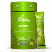 1 - WishNew Wellness Hydrafuel Instant Drink Mix,  20 sachets/pack  Lemon & Lime 