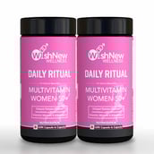1 - WishNew Wellness Daily Ritual Multivitamin for Women 50+, 60 capsules Unflavoured (Pack of 2)