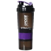 Strauss Spider Shaker Bottle,  Purple  500 ml 