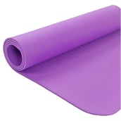 1 - Strauss PE Eco Friendly Yoga Mat,  Purple  6mm 