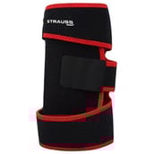 3 - Strauss Adjustable Knee Support,  Black  Free Size 