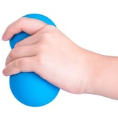 1 - Strauss Dual Yoga Massage Ball,  Blue 