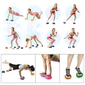 2 - Strauss Hedgehog Balance Pod,  10x16x16 cm  Red 