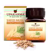 1 - Upakarma Ayurveda Safed Musli 500mg,  90 capsules 