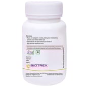 back - Biotrex Ginkgo Biloba Double Strength, 60 veggie capsule(s)