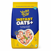 2 - Yogabar Instant Oats+,  1 kg  Unflavoured (Pack of 2) 