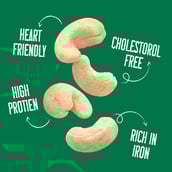 6 - Yogabar Whole Cashew,  500 g  Natural (Pack of 2) 