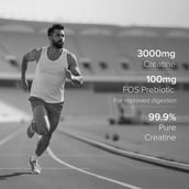 9 - GNC Pro Performance Pure Micronized Creatine Monohydrate,  Blueberry  0.88 lb 