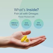 3 - GNC Fish Oil (1000 mg),  90 softgels 