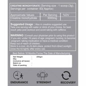 Muscle Performance Creatine Monohydrate,  Unflavoured with Steel Shaker  0.55 lb 