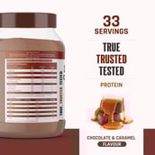 4 - NATURALTEIN Whey Protein Concentrate,  2.2 lb  Chocolate & Caramel 