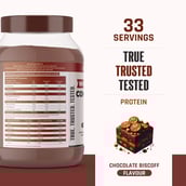 4 - NATURALTEIN Whey Protein Concentrate,  2.2 lb  Chocolate Biscoff 