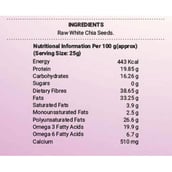 supplementinfo - True Elements Raw White Chia Seeds,  0.250 kg  Unflavoured 