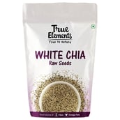 True Elements Raw White Chia Seeds,  0.250 kg  Unflavoured 