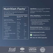 5 - Nutrabay Wellness Curcumin + Piperine,  60 capsules 