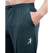 7 - Athflex Men's Slim Fit Daily Joggers,  Indian Blue  XL 