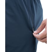 6 - Athflex Men's Regular fit Knee Length Velocity Slit Shorts,  XXL  Blue 