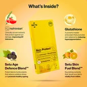 3 - Setu Skin Protect+ Powder, Strawberry 1 sachets/pack