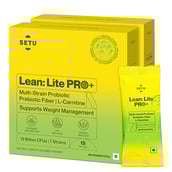 1 - Setu Lean: Lite Pro+,  15 sachets/pack  Natural Lemon (Pack of 2) 