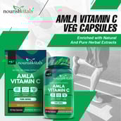 2 - NourishVitals Amla Vitamin C,  60 veggie capsule(s)  Unflavoured 