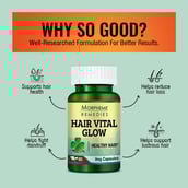 3 - Morpheme Remedies Hair Vital Glow Extract (500 mg), 60 veggie capsule(s) Unflavoured