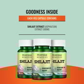 5 - Morpheme Remedies Shilajit (500 mg),  60 veggie capsule(s) 