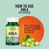 4 - Morpheme Remedies Amla (500 mg),  60 veggie capsule(s) 