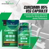 2 - NourishVitals Curcumin 95%,  60 veggie capsule(s) 