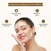 6 - Glutone 1000 Setria Glutathione Effervescent 15 Tablets & Dermawhite Face Wash Combo,  for Skin Brightening  100 ml 