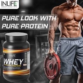 8 - INLIFE Whey Protein Powder,  2.2 lb  Cafe Mocha 