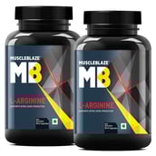 1 - MuscleBlaze L-Arginine,  180 capsules 