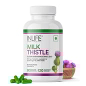 1 - INLIFE Milk Thistle (800mg),  120 veggie capsule(s) 