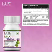 7 - INLIFE Milk Thistle (800mg),  60 veggie capsule(s) 