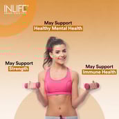 4 - INLIFE Ashwagandha (500 mg),  60 veggie capsule(s) 