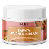 1 - INLIFE Papaya Fairness Cream,  100 g  for All Skin Types 