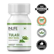 5 - INLIFE Tulasi Holy Basil,  60 capsules 