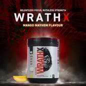 3 - MuscleBlaze Pre Workout WrathX,  0.75 lb  Mango Mayhem
