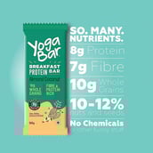4 - Yogabar Multigrain Variety Energy Bars 700gm (35gm x 20 Bars),  20 Piece(s)/Pack  Chocolate Vanilla Almonds Cashew Orange and Nuts & Seeds 